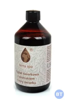 Relaksująca kąpiel leśna z wyciągiem z kory świerkowej – 500 ml — zdjęcie 1