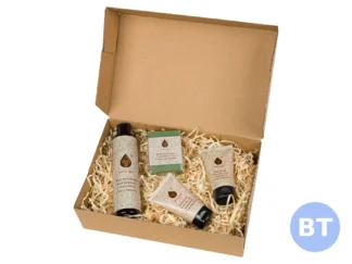 Zestaw do pielęgnacji z ekstraktem z kory świerku – naturalne spa w domu — zdjęcie 1